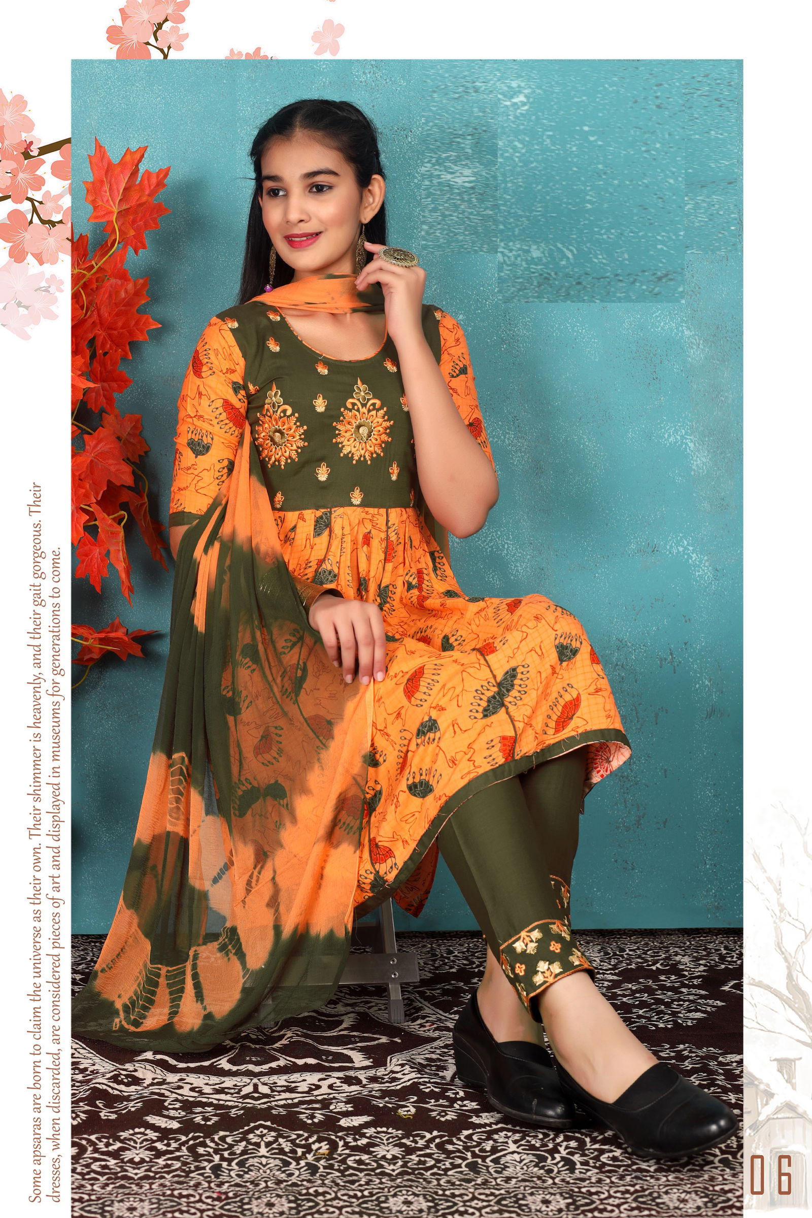 Saumya 8008 Girls Wear Readymade Suits Catalog
